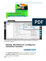 MySQL Workbench Configurar Conexión Remota Desarrollo Web Tutoriales para Tu Web