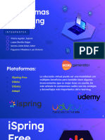 Platafromas E-LEARNING Infografía