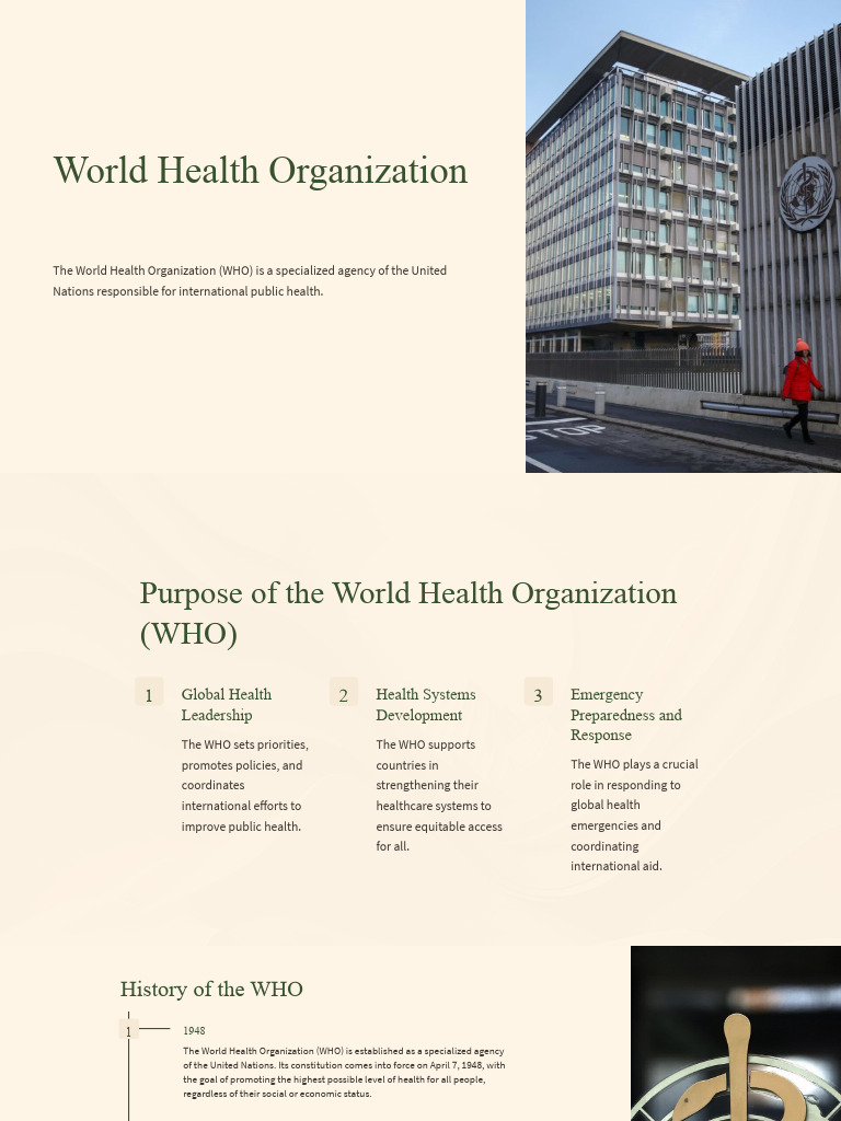 World Health Organization Pdf World Health Organization Global Health