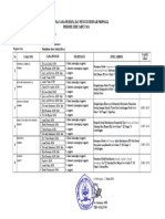 Jadwal Sempro Periode 23