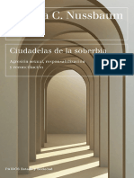 Estado y Sociedad Martha C. Nussbaum Ciudadelas de La Soberbia Ediciones Paidós 2022