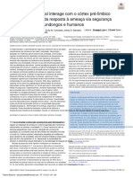 Ventral Hippocampus Interacts With Prelimbic Cortexduring Inhibition of Threat Response Via Learnedsafety in Both Mice and Humans