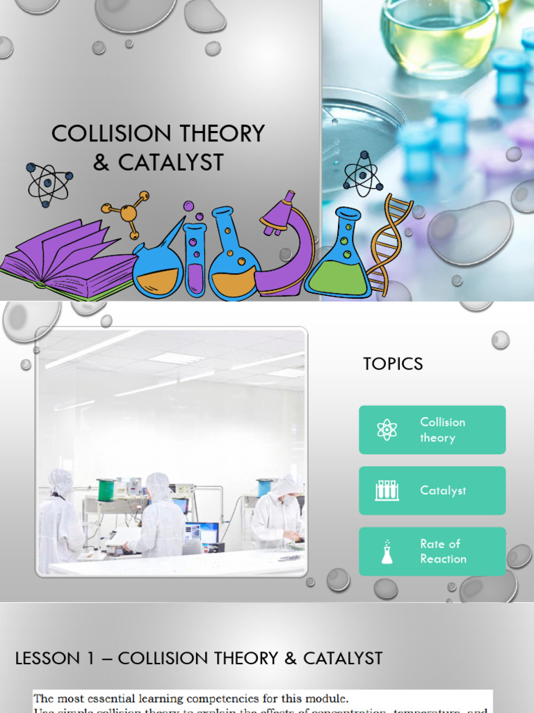 Collision Theory & Catalyst | Download Free PDF | Reaction Rate ...