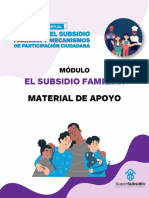 Subcidio Familiar-Material Apoyo