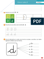 5 AÑOS Cuaderno de Caligrafiad