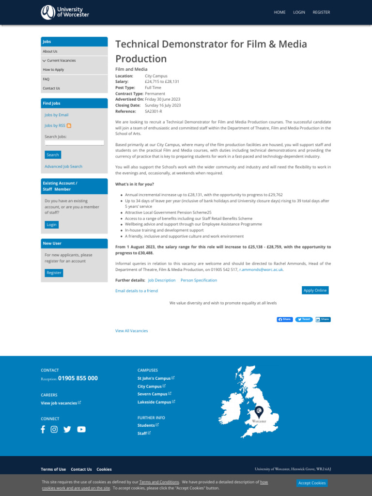 Technical Demonstrator Job Opening | PDF | Http Cookie | Business