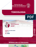 Clase 1 Introduccion a La Toxicologia