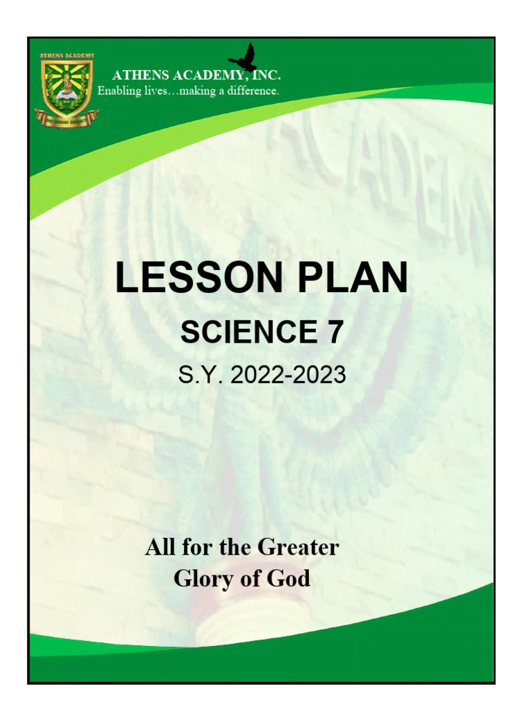 Science 7 - 1Q Learning Plan | PDF | Scientific Method | Science