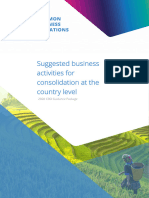 A.4 Service Catalogue - Suggested business activities for consolidation at the country level (3)