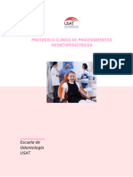 Protocolo Clínico de Procedimientos Odontopediátricos