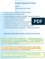 Tema 7. Grupos Espaciales Planos