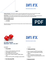 DFI Forex Mentorship Course Outline 2023