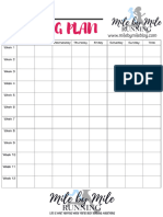 RunBlank Training Plan Template