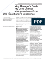 002 An Engineering Managers Guide for Commonly Used ChangeManagement Approaches