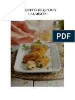 Receta - Croquetas de Queso Y Calabacín