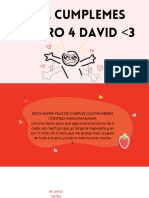 Feliz Cumplemes Número 4 David 3