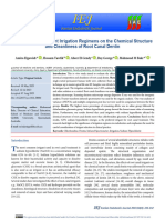 08-ELGAWISH, 2023 - The Impact of Different Irrigation Regimens on the 08- Chemical Structure and Cleanliness of Root Canal Dentin