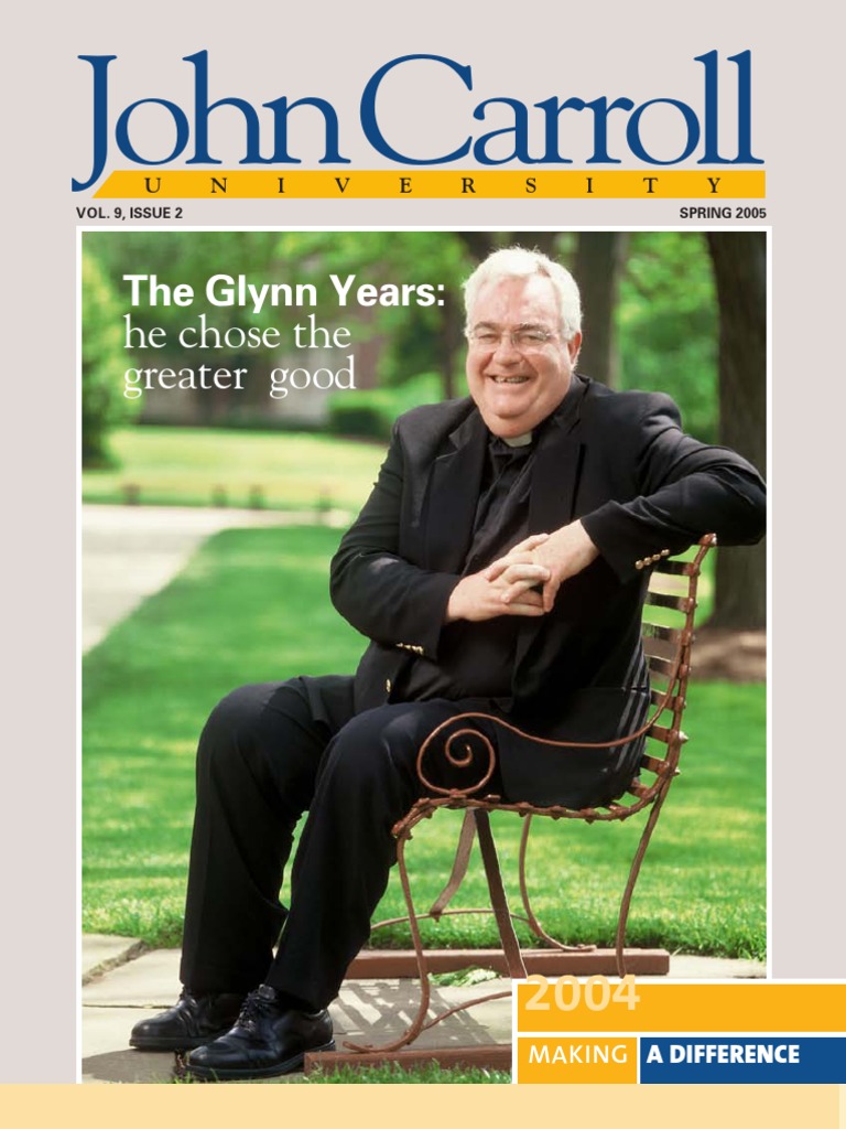 John Carroll University Magazine Spring 2005, PDF, Society Of Jesus