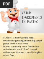 Chemistry in Baking Explained | PDF | Breads | Baking