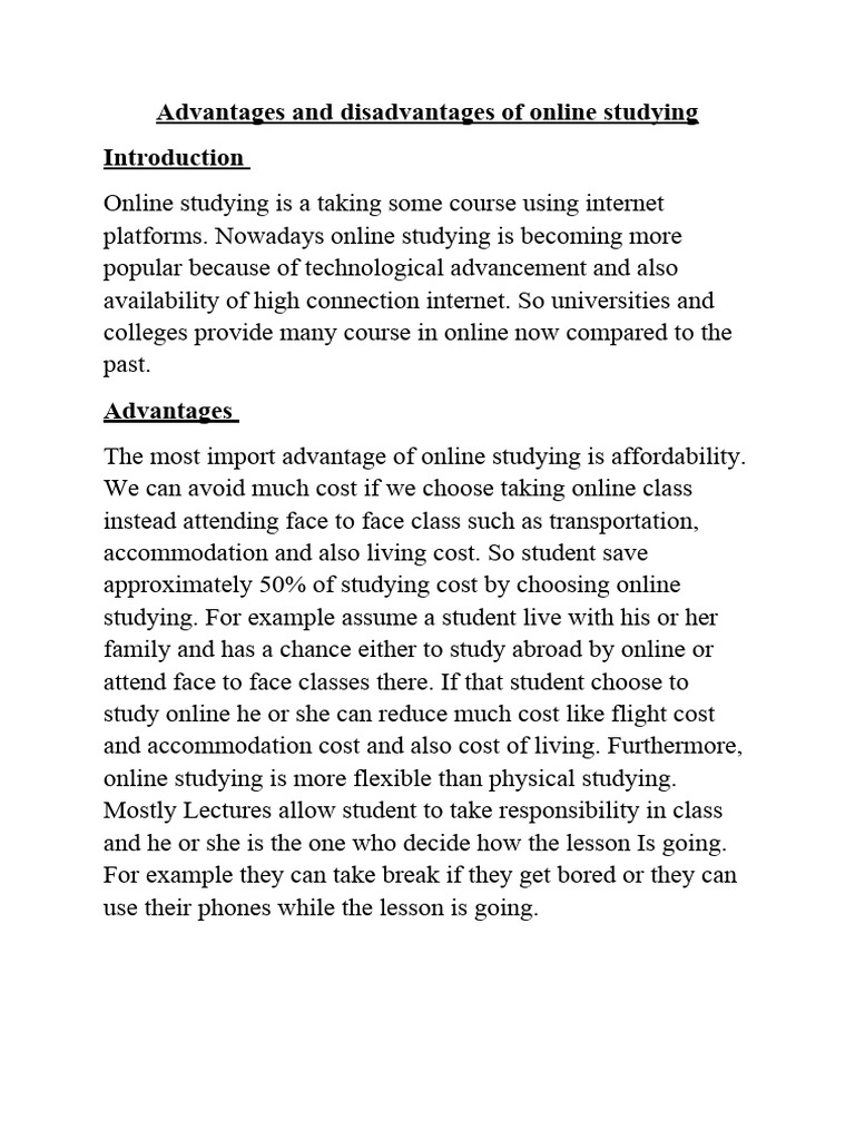 Online Studying For Act