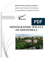 Monographie Wilaya. Khenchela 1