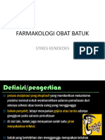 Farmakologi Obat Batuk