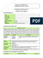 4 Años - Actividad Del 09 de Octubre