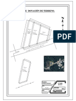 Plano de Donación de Terreno