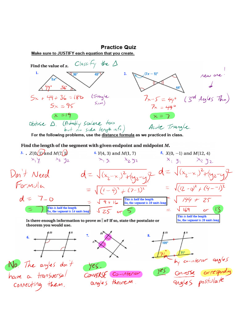 Geometry Problem Solving Guide | PDF | Triangle | Geometry