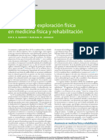Anamnesis y Exploración Física en Medicina Física y Rehabilitación