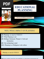 Educational Planning