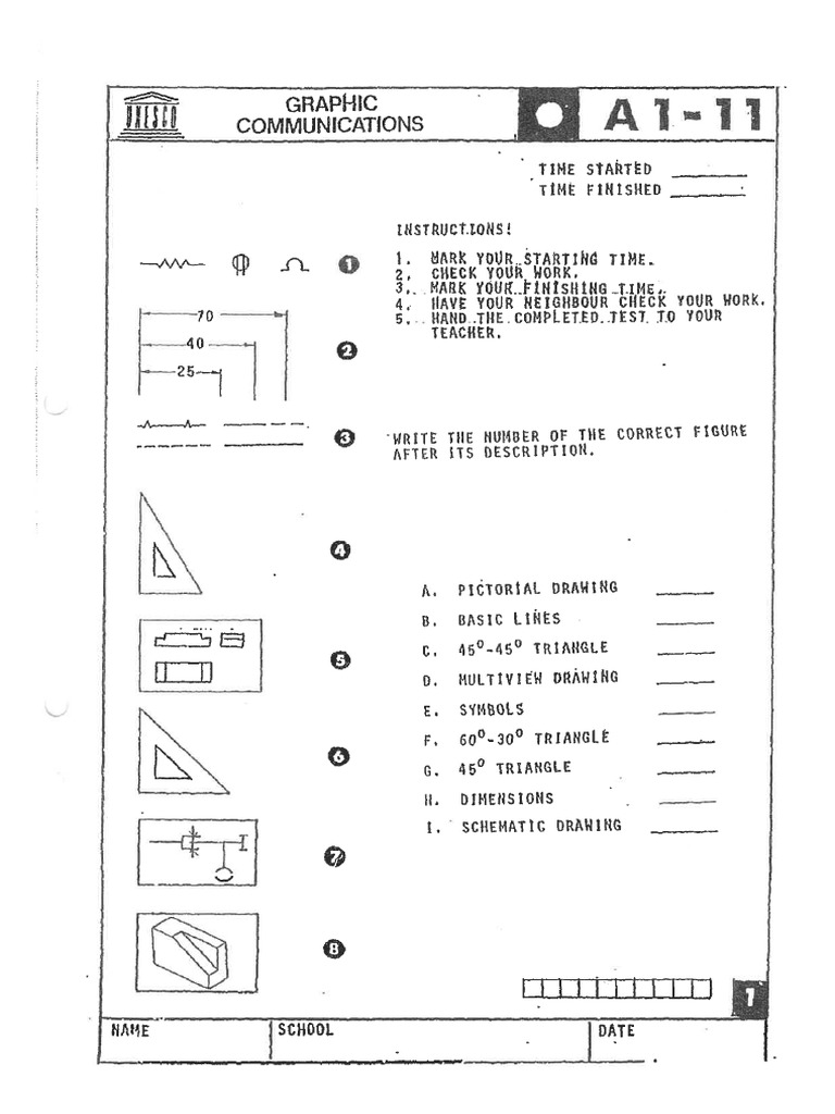 A1-11 Graphic Communication | PDF