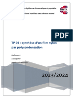 tp 01 polymère