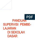 Panduan Supervisi Pembelajaran Di SD