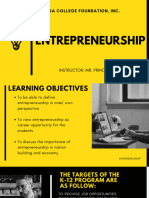 Introduction To Entrepreneurship