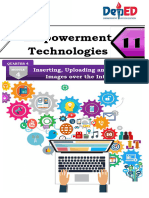 Empowerment Technologies: Inserting, Uploading and Sharing Images Over The Internet