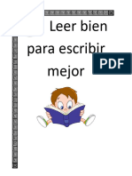 Leer Bien para Escribir Mejor