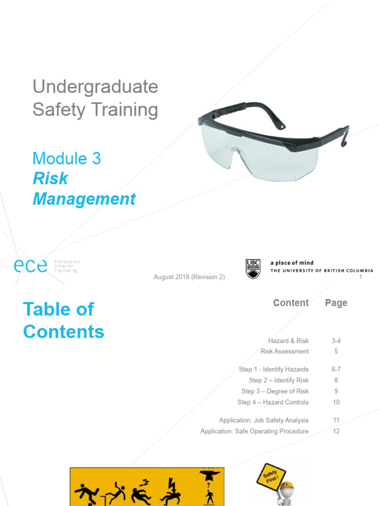 Module U3 - Risk Management V2 | PDF | Hazards | Risk