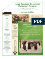 October 30, 2011 Bulletin