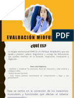 Evaluación Miofuncional