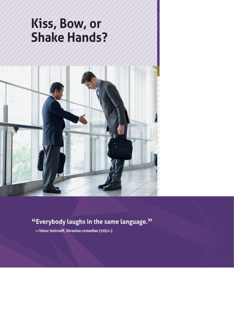 How People Greet Each Other | PDF