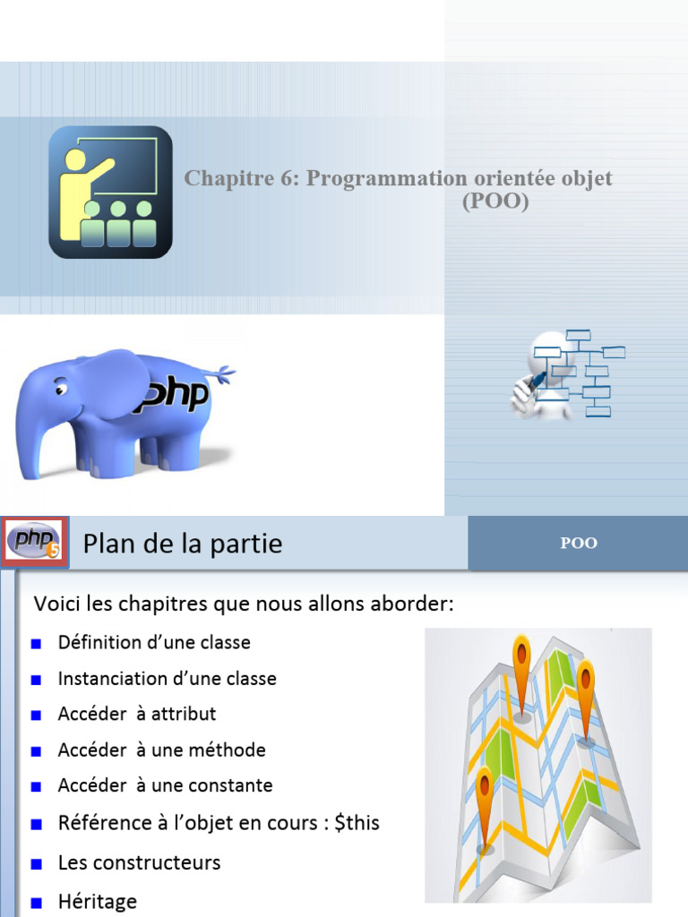 Programmation Orientée Objet en PHP | PDF | Classe (informatique ...