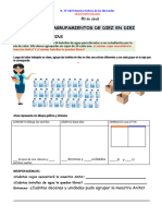 Ficha Agrupamos en Decenas y Unidades.