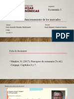 Economía 1 Paredes Maldonado RESUMEN (Gregory, 2017, Caps. 6 y 7)