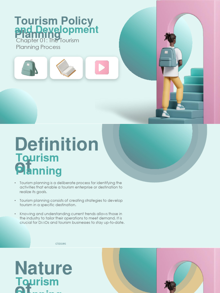 The Tourism Planning Process