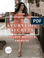 7 Ayurvedic Secrets To Lose Weight & Energize