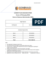 PhD&DBA - Malaysians Student Payment Plan 2023-2024