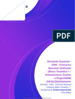 Curso 277262 Simulado Especial Cnu Concurso Nacional Unificado Bloco Tematico 1 Infraestrutura Exatas e Engenharia 04 02 2024 Gabarito 2b3c Completo