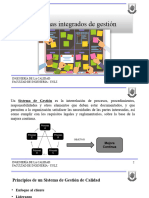 Sistemas Integrados de Gestión: Ingeniería de La Calidad Facultad de Ingenieria - Unlz 1