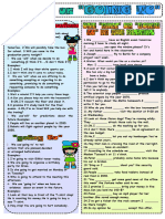 Will and Be Going To Grammar Guides Worksheet Templates Layouts - 107968
